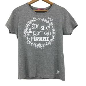 My Favorite Murder Graphic T Shirt SS SSDGM Gray
